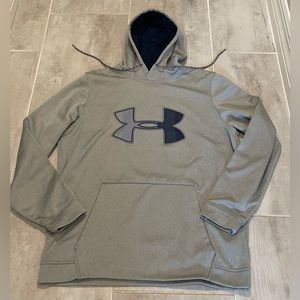 Under Armour Men’s Cold Gear Loose Fit L/S Hoodie/Sweatshirt-Worn 1x-EUC/Quick